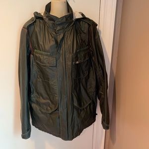 SKFK Skunkfunk coated spring rain jacket